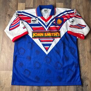 Vintage Great Britain Rugby Jersey Men's 2XL Puma 1994 Athletic‎ Training 6073